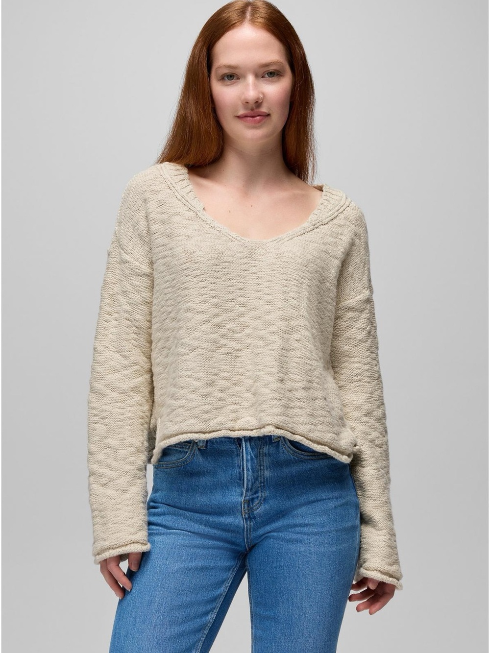 prAna Sunshine Sunset Sweater – Beach Pebble